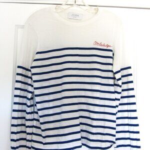 La Ligne Striped T Shirt, Ooo La La Ligne, Nautical, Size L